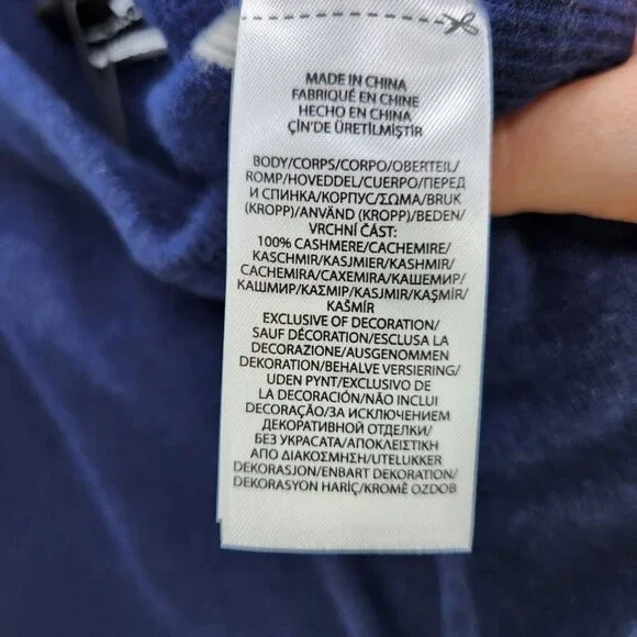 Ralph Lauren RLX Washable 100% Cashmere Golf Pant Jogger Sweatpants Women Medium - Picture 12 of 13